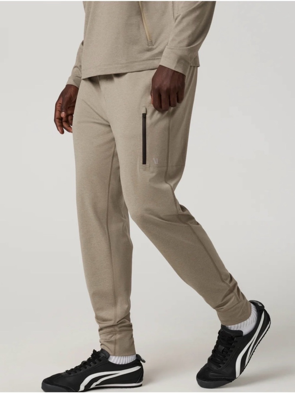 Vuori Sunday Performance Jogger Biscotti Heather Men’s L V416